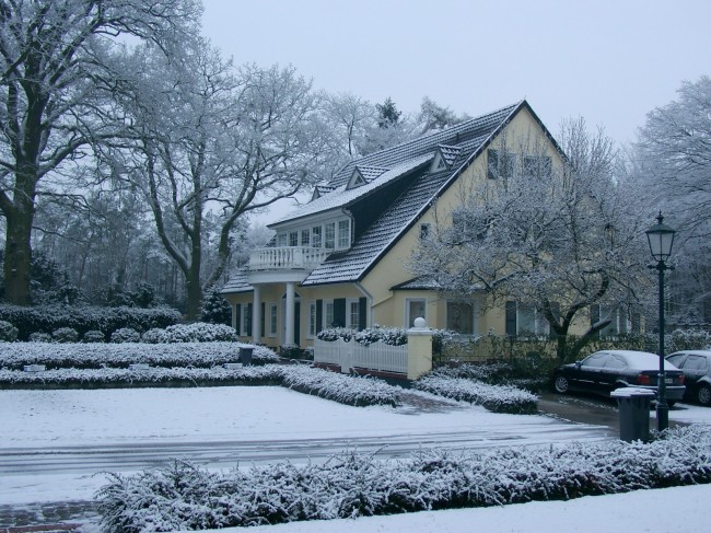 Bilder vom Eichenhof in Oyten: Winter auf dem Eichenhof
